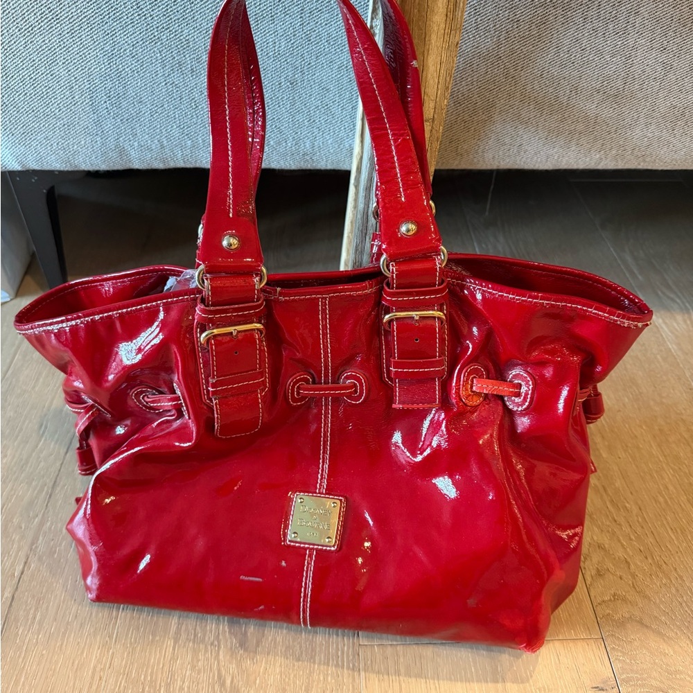 Dooney & Bourke Hayden Panettiere Red Patent  Bag